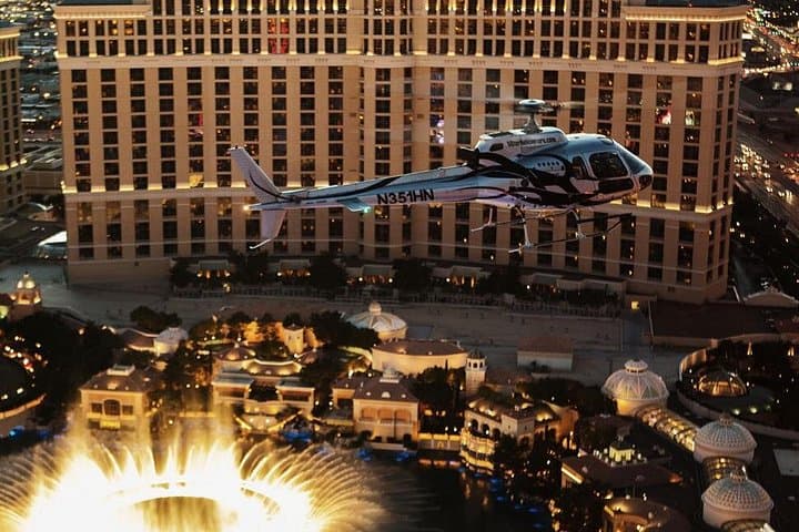 VIP Vegas Dining & Helicopter Tour