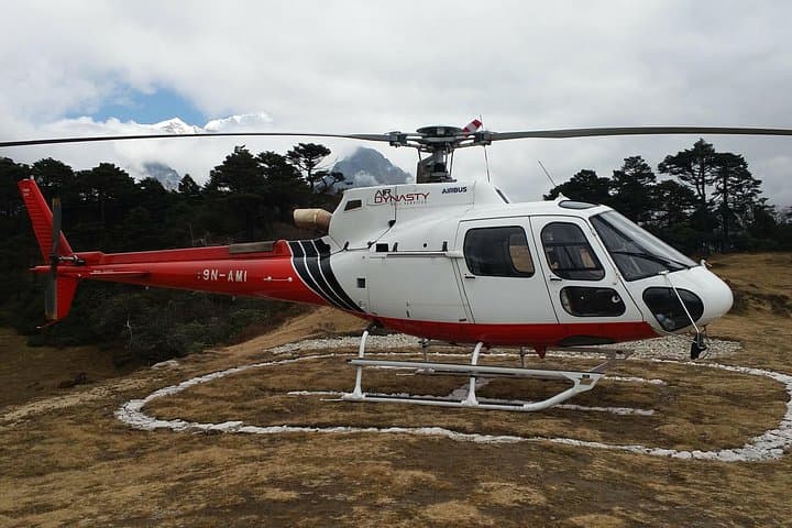 Helipad at Hotel Everest View