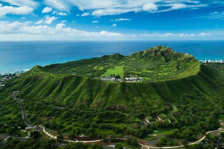 Peak inside Diamond Head Crater