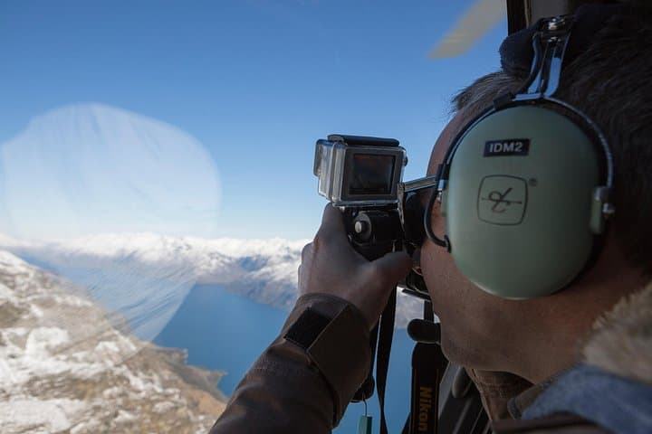 Awesome scenic shots from the scenic helicopter trip there and back.