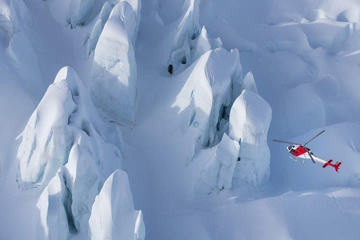 Awe-inspiring ice falls of the Fox Glacier