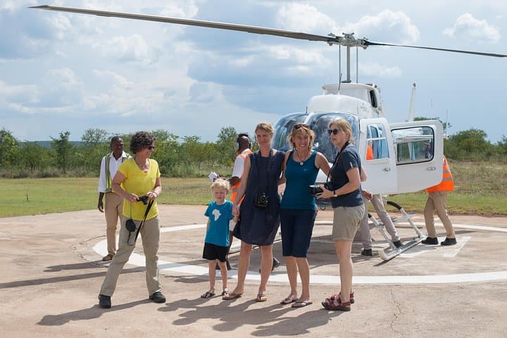 Helicopter Scenic Flight over Victoria Falls 12-13 minutes Flight
