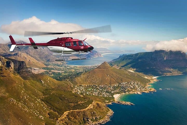 Cape Town Private 3-Days Helicopter Ride&Cape Point&Wine testing