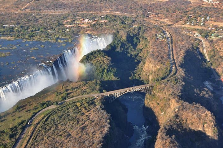 Helicopter Scenic Flight Over Victoria Falls - 13 Minute Flight.