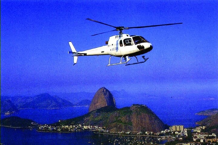 Helicopter Flight over Rio de Janeiro from 7 to 16 minutes