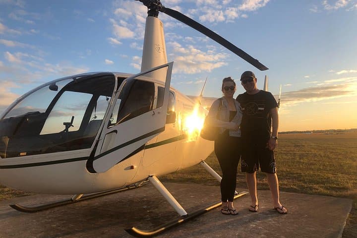 Sunset Private Brisbane CBD + Mt Coot-tha Helicopter Experience