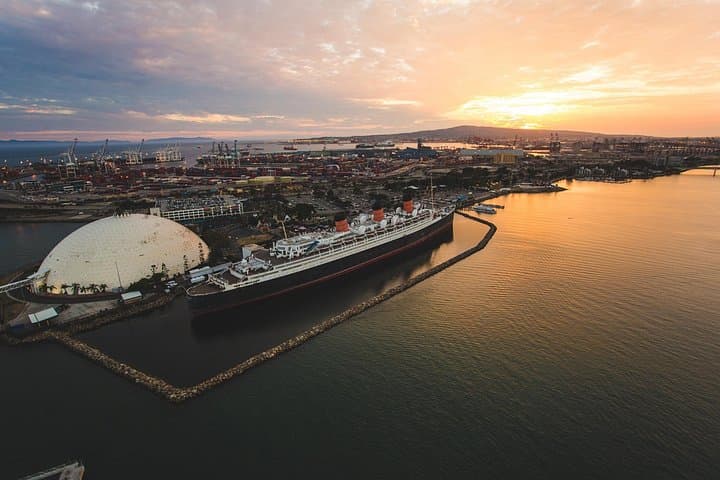 The Queen Mary and "Spruce Goose" Dome