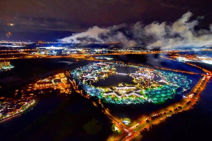 Private Helicopter After-hours 48 Miles Tour Theme Parks&Downtown