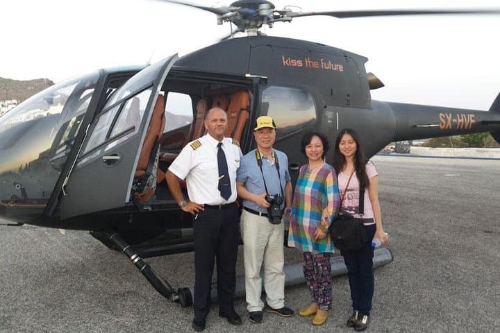Santorini Helicopter Flight
