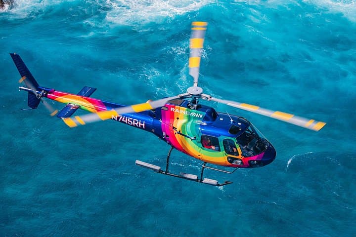 Oahu: 60 Min Royal Crown Helicopter Tour - Doors Off or On