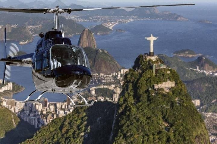 Rio Helicopter Tour – Private or Shared With Hotel Transfers