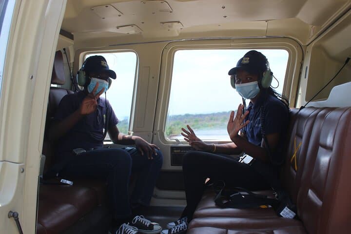 25 minutes scenic helicopter flight above Victoria Falls-Zimbabwe