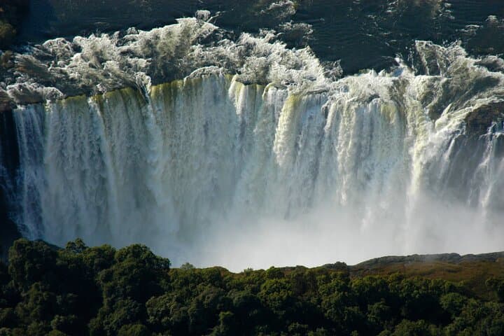 25 minutes scenic helicopter flight above Victoria Falls-Zimbabwe