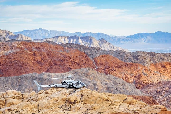Fly over the Red Rock Canyon State Park