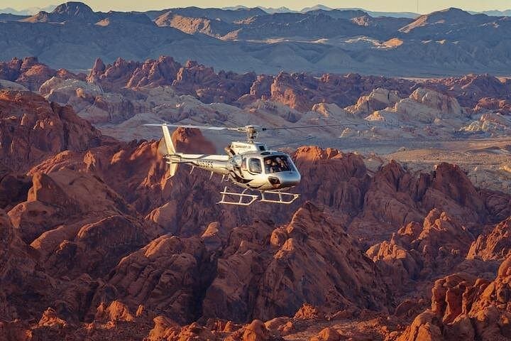 Valley of Fire helicopter panoramic views