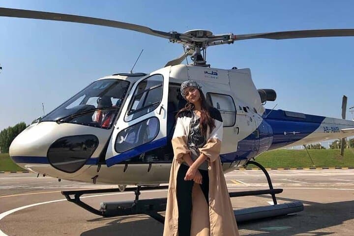 Dubai Helicopter 12-Minute Scenic Flight with Transfer Option