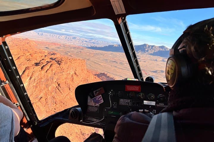 Valley of Fire helicopter tour aerial views