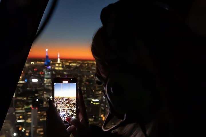 Private Romantic NYC Helicopter Scenic Charter with Champagne