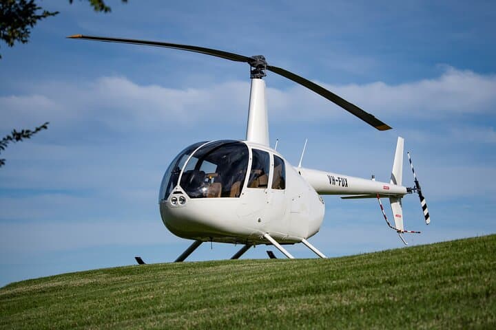 Hunter Valley Broken Back Range Helicopter Flight from Cessnock