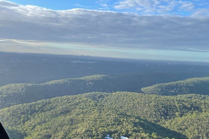 Hunter Valley Broken Back Range Helicopter Flight from Cessnock
