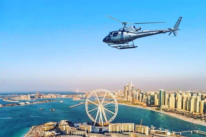 Dubai Helicopter 12-Minute Scenic Flight with Transfer Option