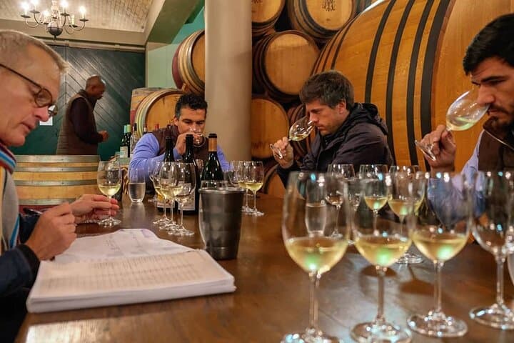 DeMorgenzon wine tasting