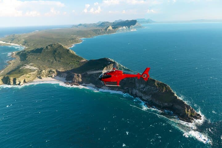 Cape Point helicopter flight