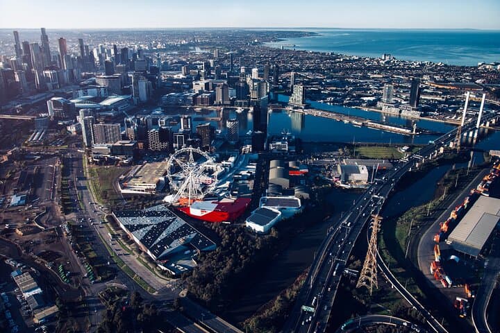 Melbourne City Scenic Helicopter Ride over Melbourne Star & Docklands