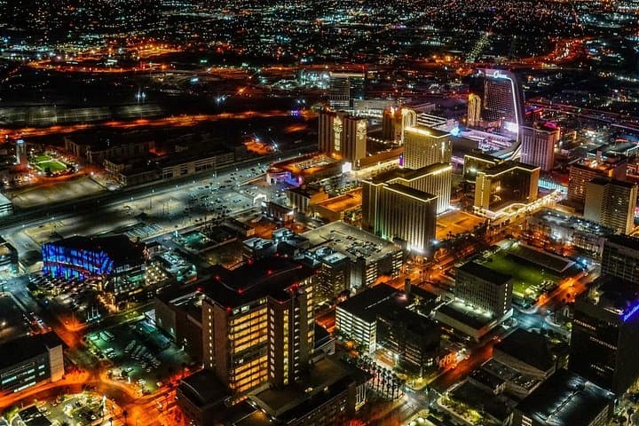 Las Vegas Strip Night Flight with Foodie Tour
