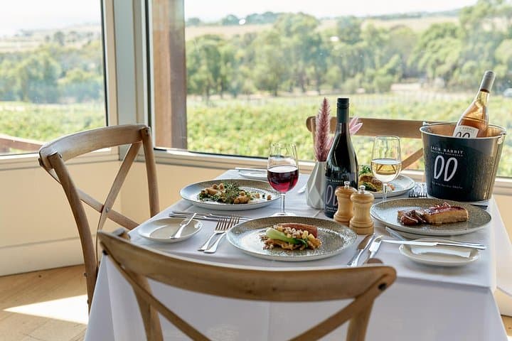 Helicopter Winery Lunch to Jack Rabbit on the Bellarine Peninsula