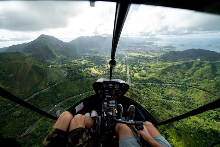 60 Minutes Shared Helicopter Tour in Honolulu