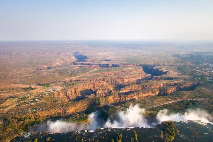 25 minutes scenic helicopter flight above Victoria Falls-Zimbabwe