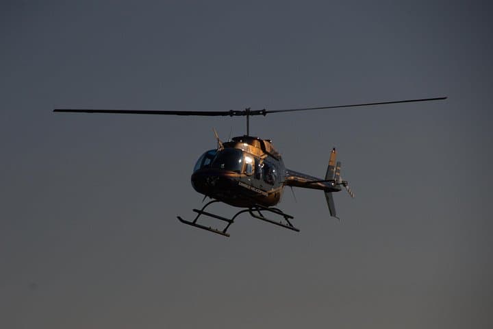 15 minutes scenic helicopter flight above Victoria Falls-Zimbabwe