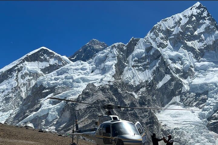 Close view of Mt. Everest