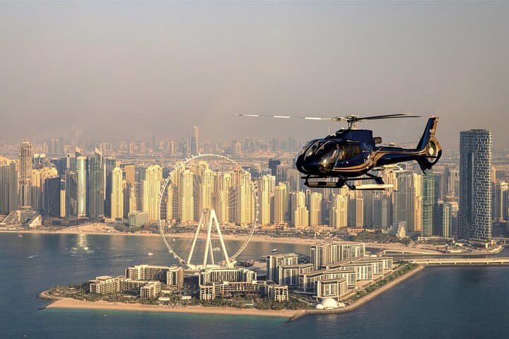 25 Minute Helicopter Ride in Dubai with optional Transfers