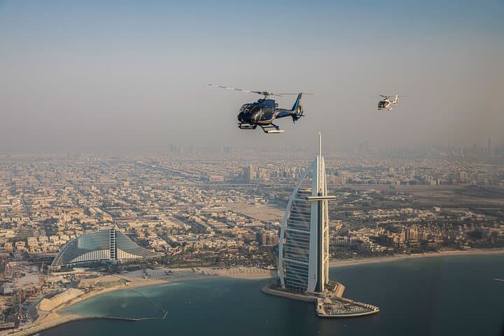17 Minute Helicopter Ride in Dubai with optional Transfers