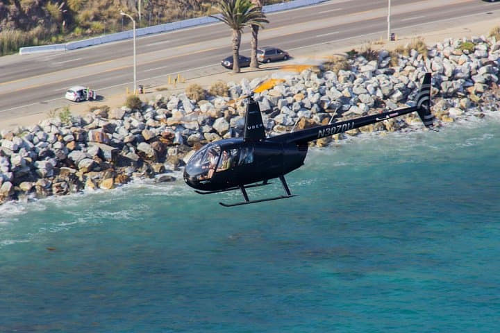 Heli ride in LA