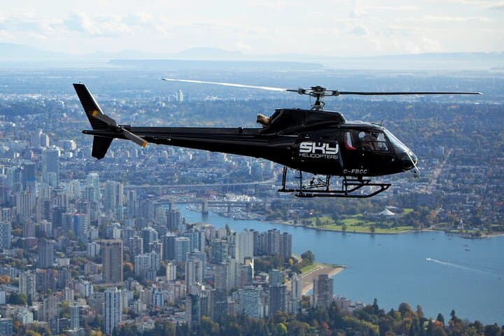 Pre/Post Cruise Helicopter Vancouver City Tour with Hotel Pickup