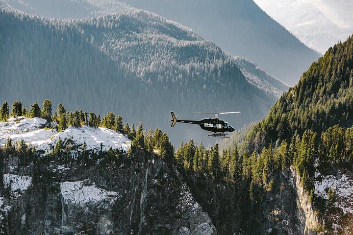Pre/Post Cruise Helicopter BC Backcountry Tours with Hotel Pickup