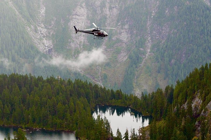Pre/Post Cruise Helicopter BC Backcountry Tours with Hotel Pickup