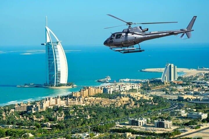 Dubai 12-, 17- & 22-Minutes Helicopter Tour