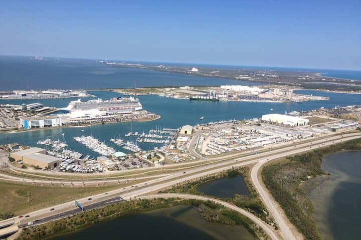 Take a thrilling 85 Miles Private Helicopter Tour to Space Coast