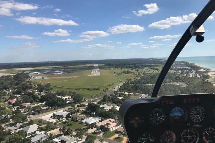 Take a thrilling 85 Miles Private Helicopter Tour to Space Coast