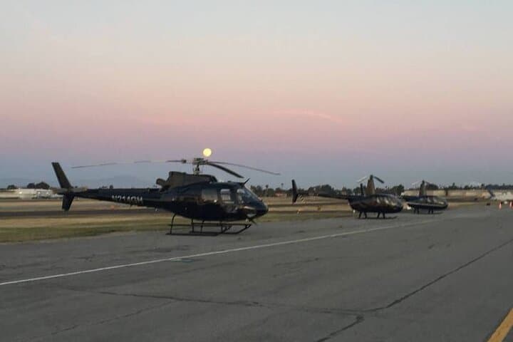 Sunset Helicopter tour