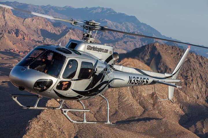 Return flight over the Mojave Desert