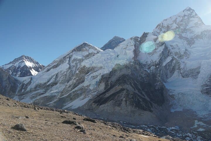 Everest base camp flight over by Helicopter from Kathmandu