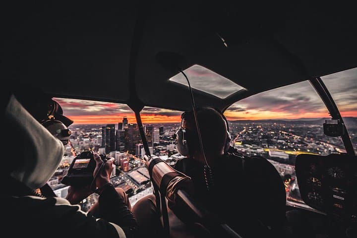 LA Private Doors-Off Aerial Photography Helicopter Adventure
