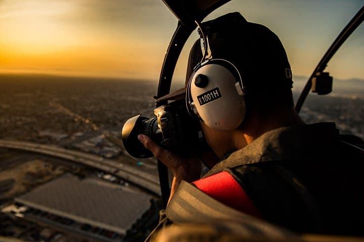 LA Private Doors-Off Aerial Photography Helicopter Adventure