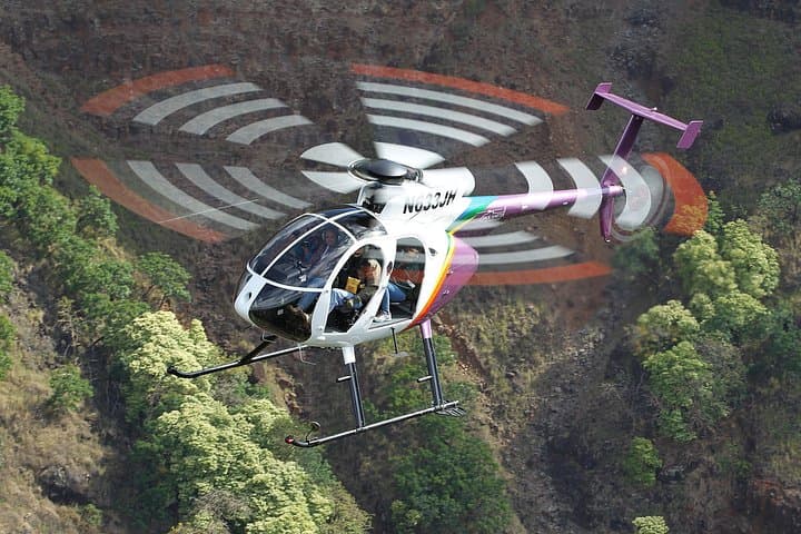 60-Minute Doors-Off MD500 KAUAI HELICOPTER ADVENTURE