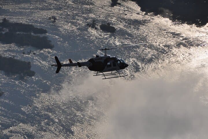 Helicopter Tour over the Victoria Falls with Free hotel pick-up
